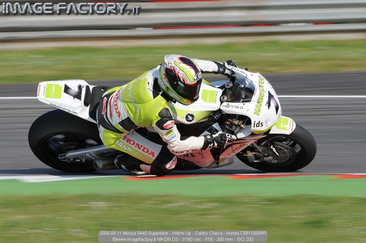 2008-05-11 Monza 0440 Superbike - Warm Up - Carlos Checa - Honda CBR1000RR